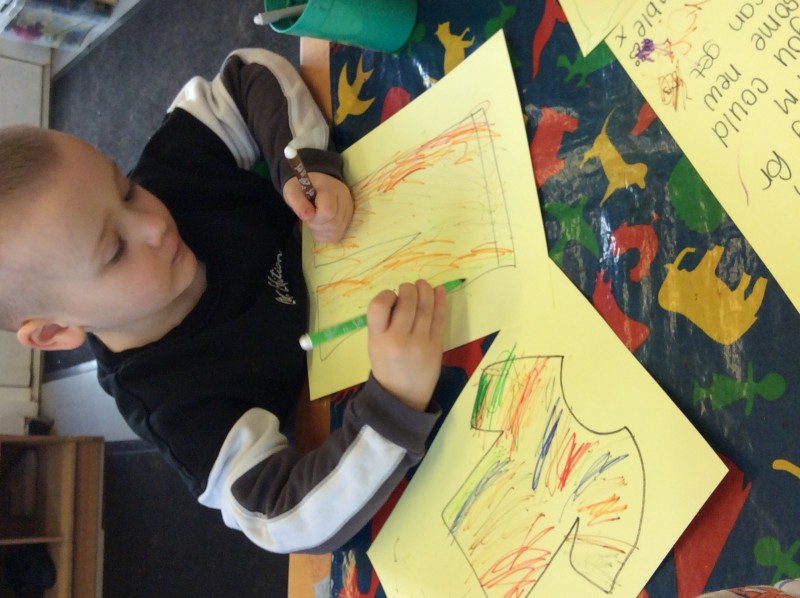 Preschool designing activity - 31st January 2023